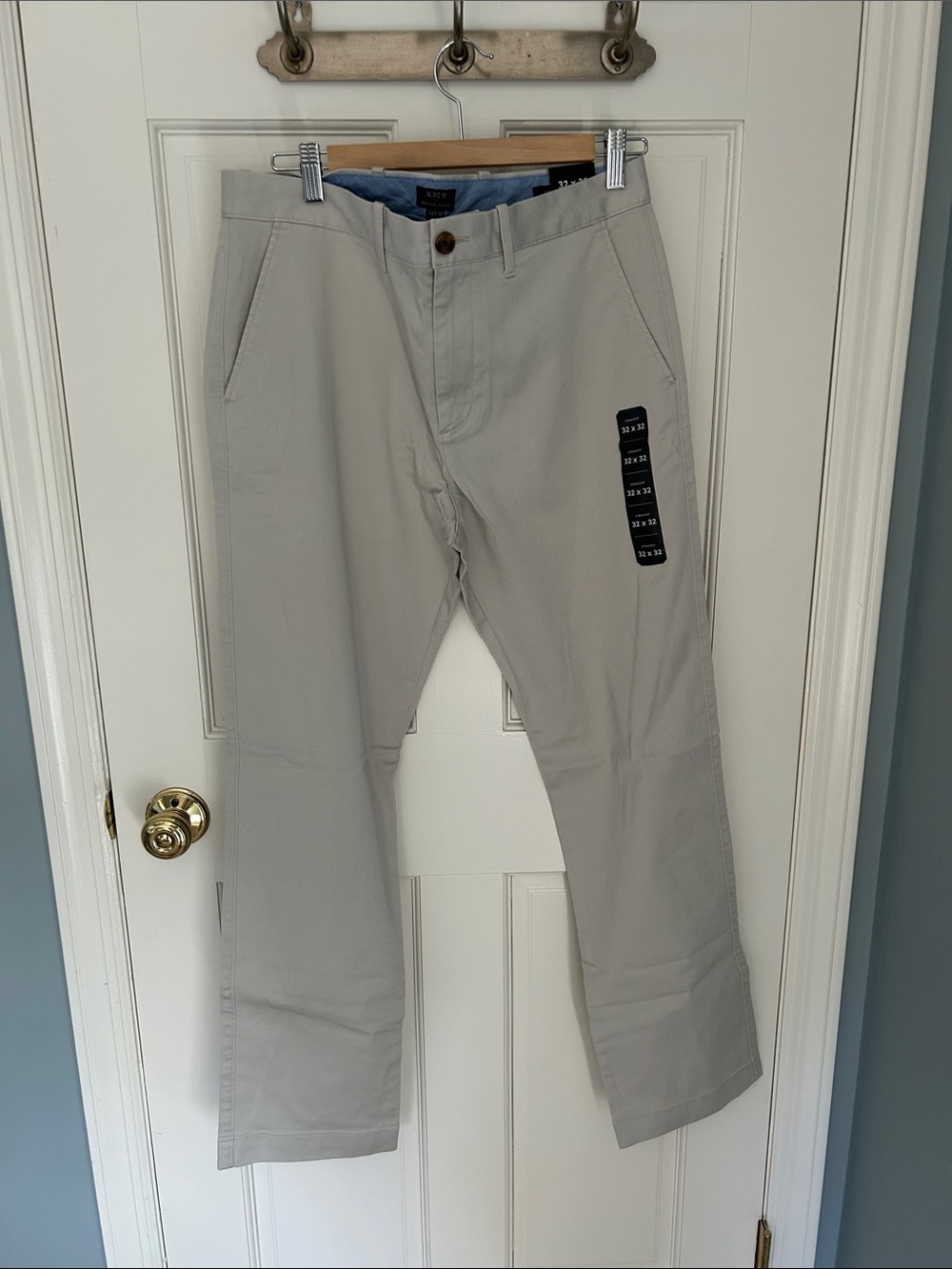 J. Crew Straight Men's Original Chinos 32” x 32”, $98